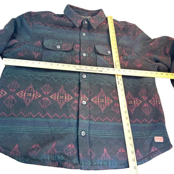 Jachs Men's Wool Blend Sherpa Lined Flannel Shirt Jacket Size: XXL NWOT - Picture 7 of 13